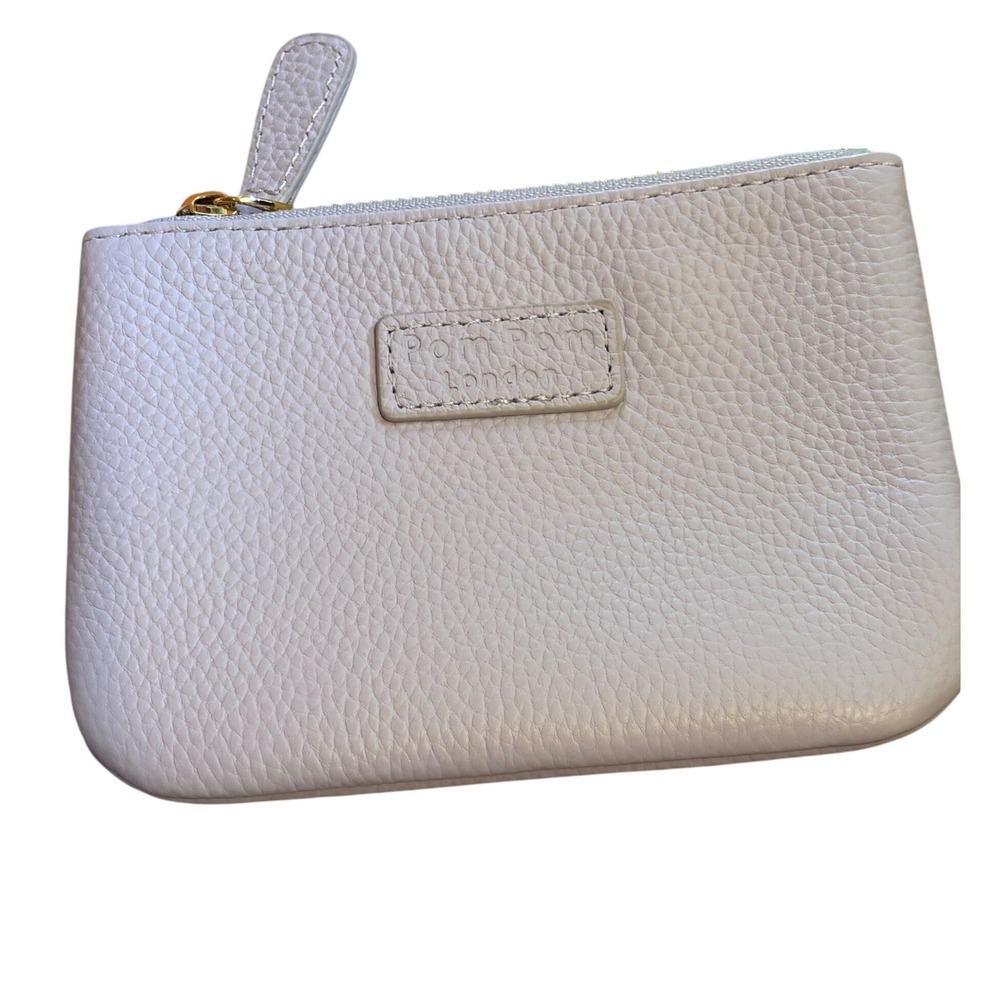 Pom Pom London Chelsea Bag Lilac Leather Crossbody Pastel Interchangeable Straps - Picture 8 of 11